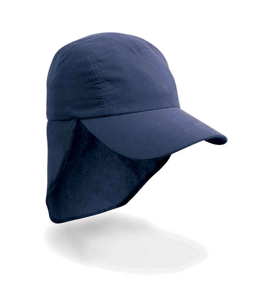 [RC069B NAV ONE] Result Kids Legionnaires Cap (Navy)