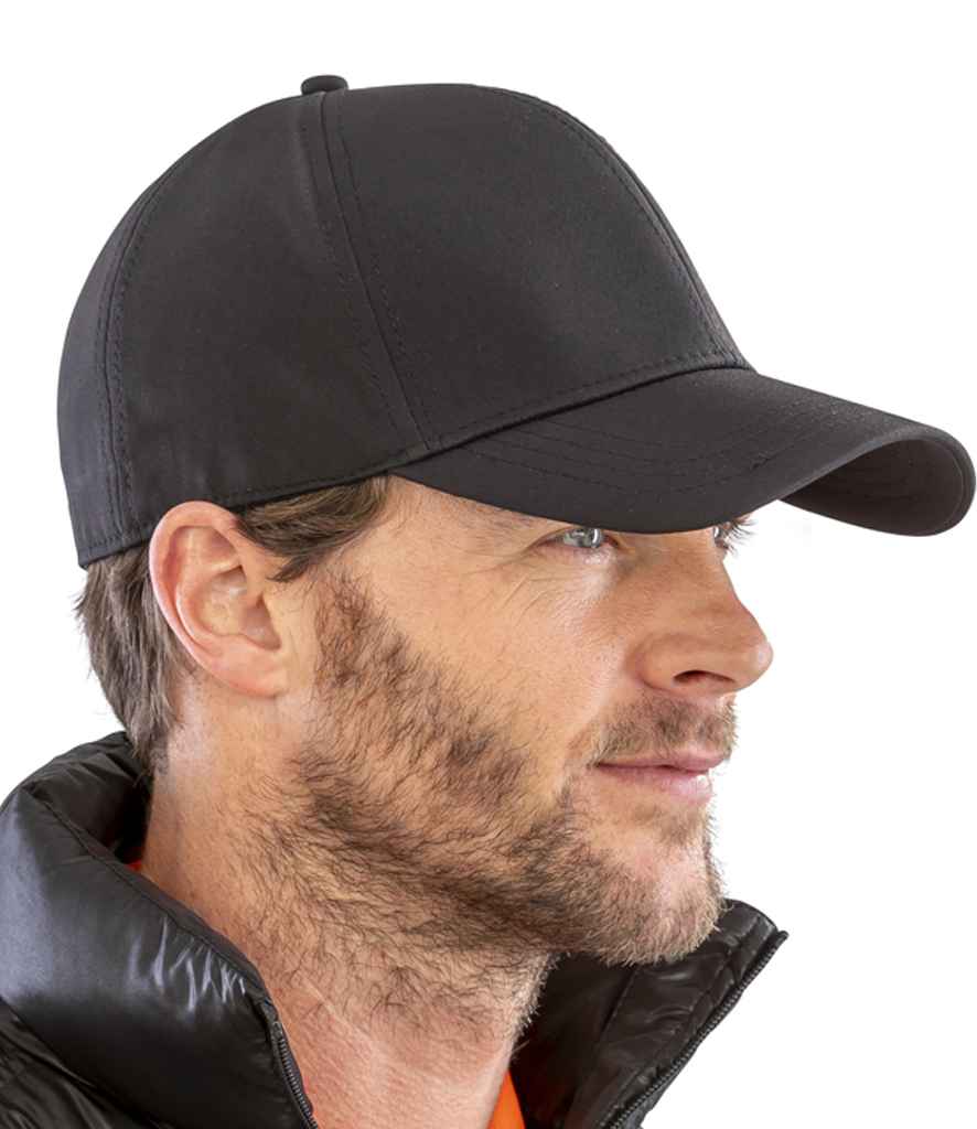 [RC073 BLK ONE] Result TECH Performance Soft Shell Cap (Black)