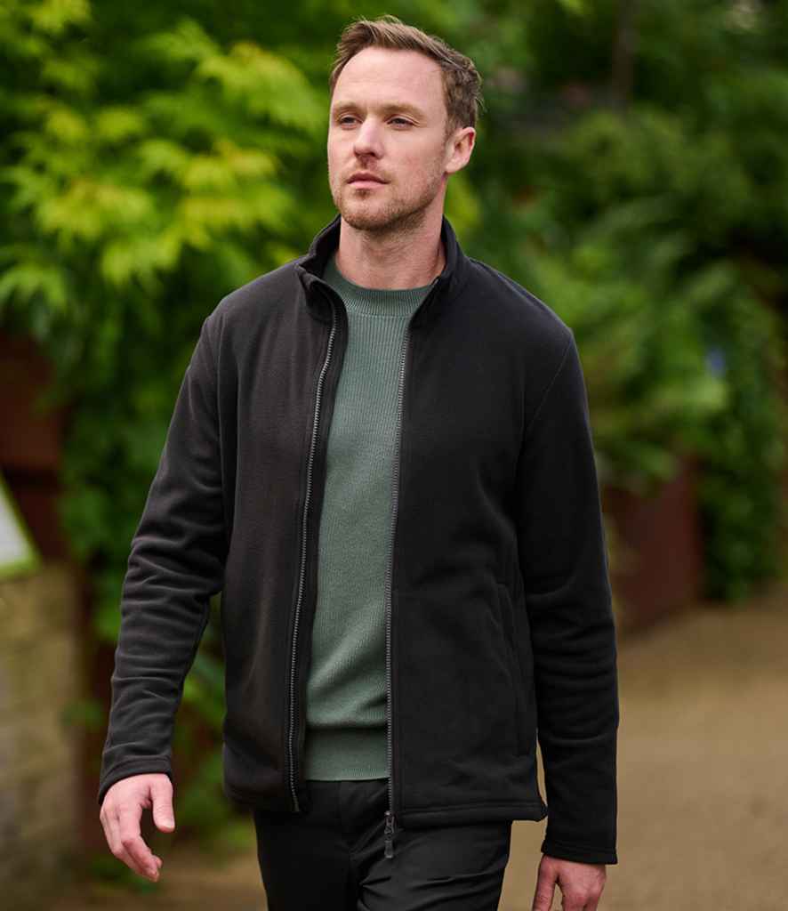 [RG2101 BLK XS] Regatta Honestly Made Recycled Micro Fleece Jacket (XS, Black)