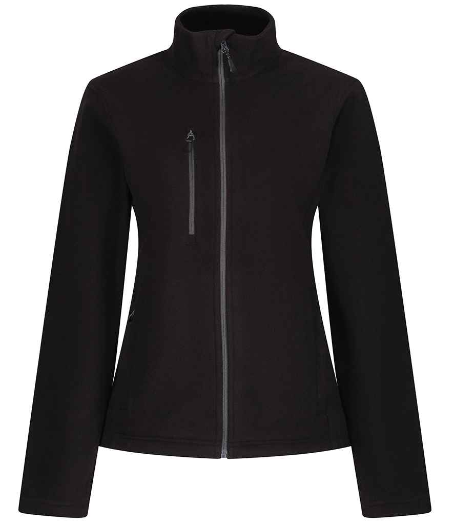 [RG2104 BLK 10] Regatta Honestly Made Ladies Recycled Fleece Jacket (10, Black)