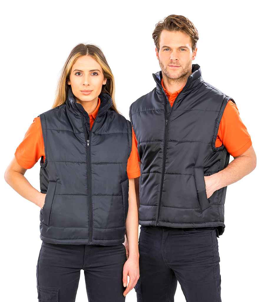 [RS208 BLK XS] Result Core Padded Bodywarmer (XS, Black)