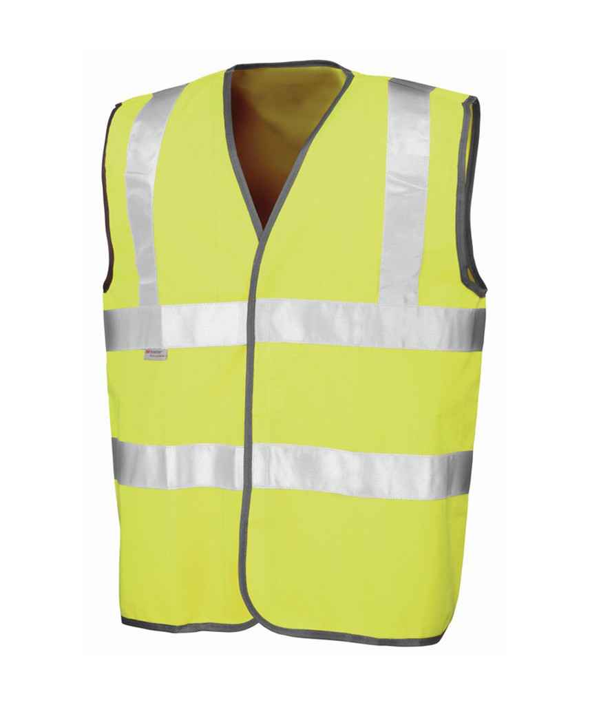 [RS21 YEL S/M] Result Safe-Guard Hi-Vis Vest (S/M, Yellow)