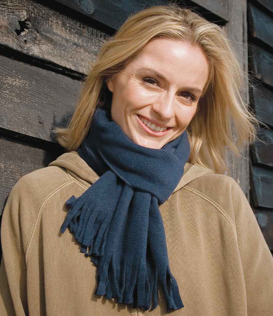 [RS143 BLK ONE] Result Polartherm™ Tassel Scarf (Black)