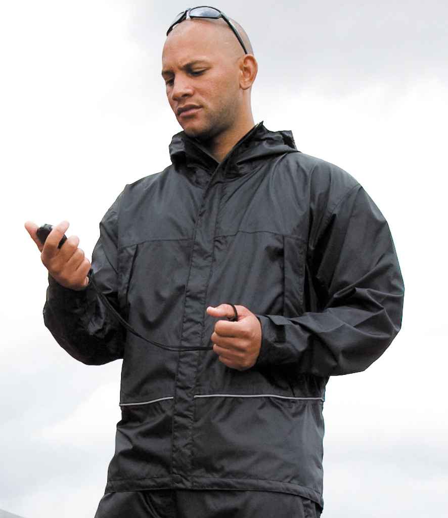[RS155 BLK S] Result Waterproof 2000 Ripstop Team Jacket (S)