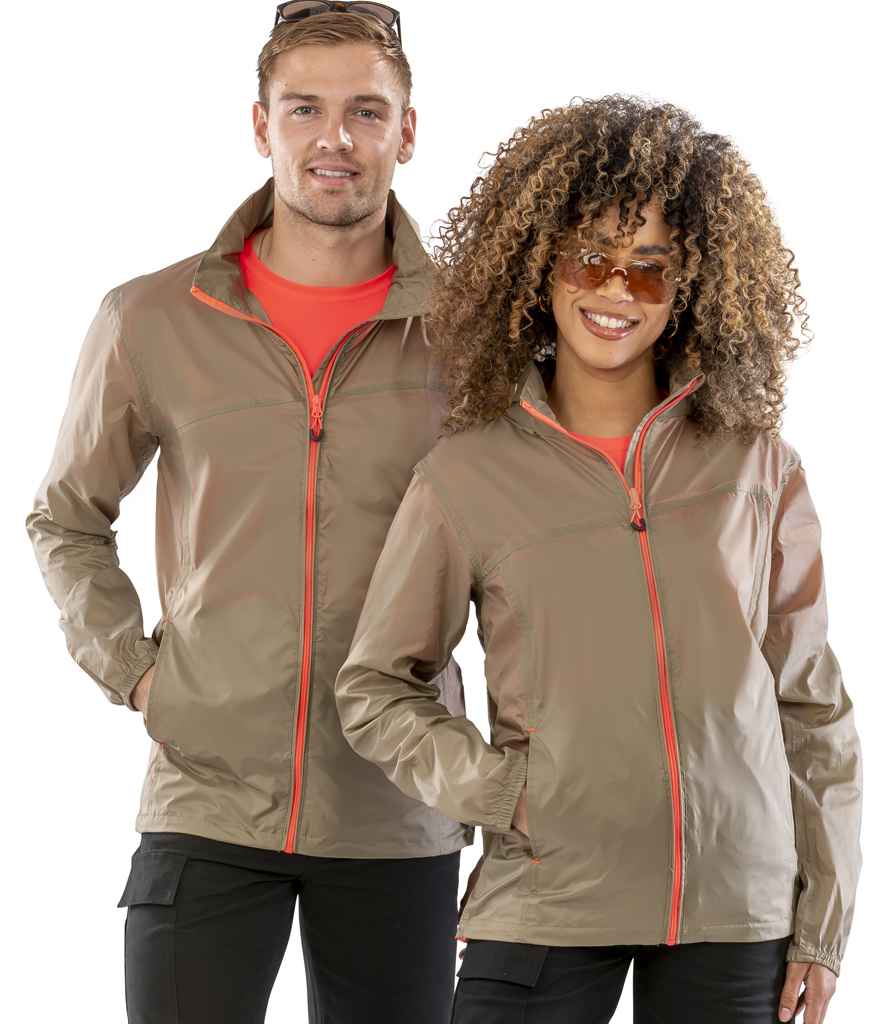 [RS189M BK/OR XS] Result Urban HDi Quest Stowable Jacket (XS, Black/Orange)
