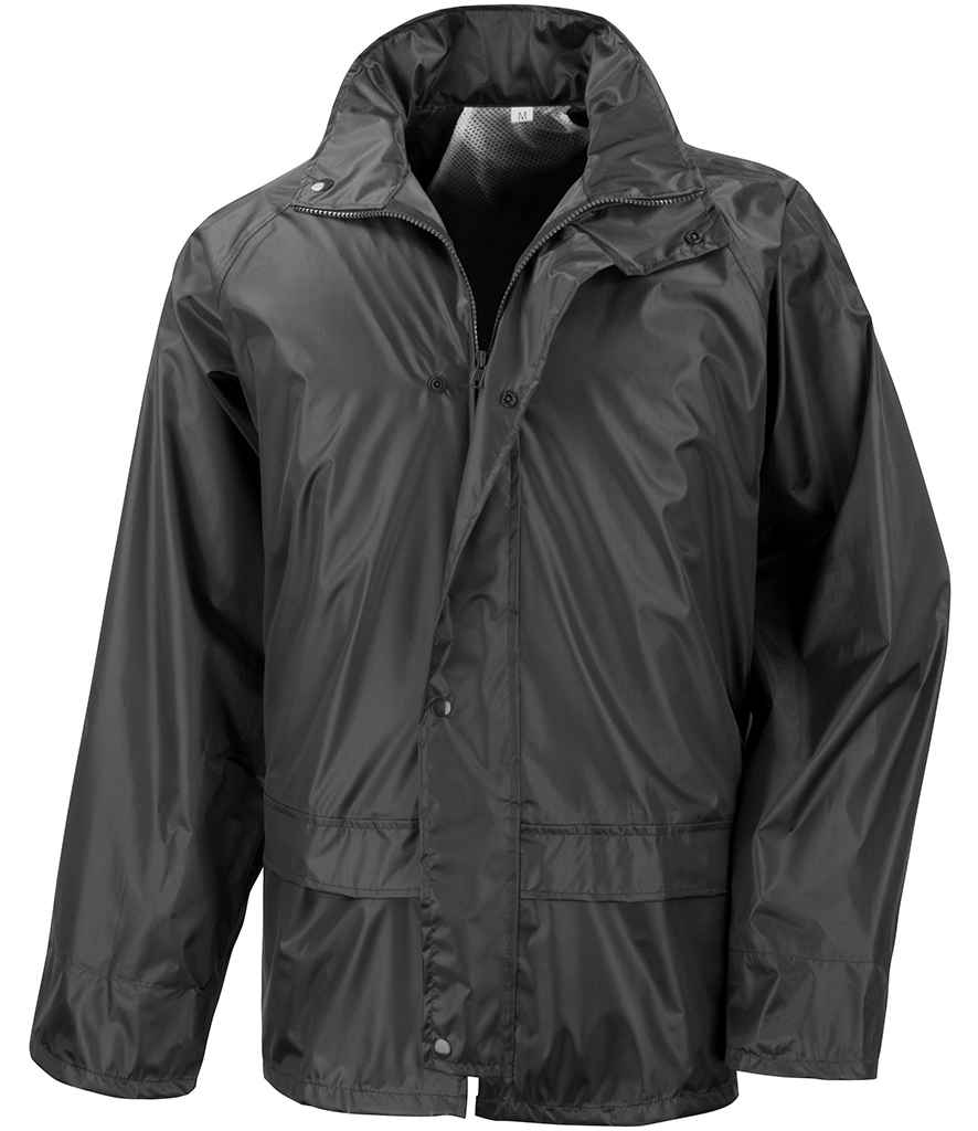 [RS227 BLK S] Result Core Waterproof Over Jacket (S, Black)