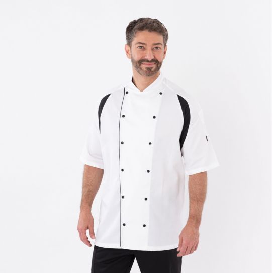 Le Chef Jkt  Staycool Raglan S (Black, XS)