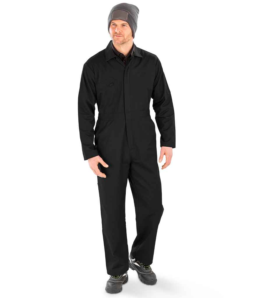 [RS510 BLK S] Result Genuine Recycled Action Overalls (S, Black)