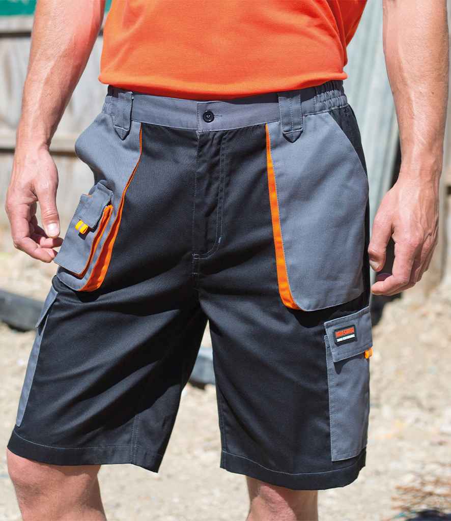 [RS319 RY/NV XS] Result Work-Guard Lite Shorts (XS, Royal Blue/Navy)