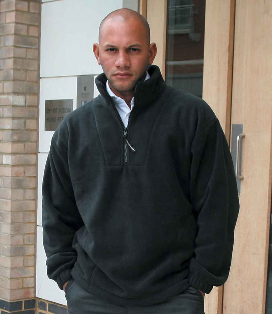 [RS33 OXF XS] Result Polartherm™ Zip Neck Fleece (XS, Oxford Grey)