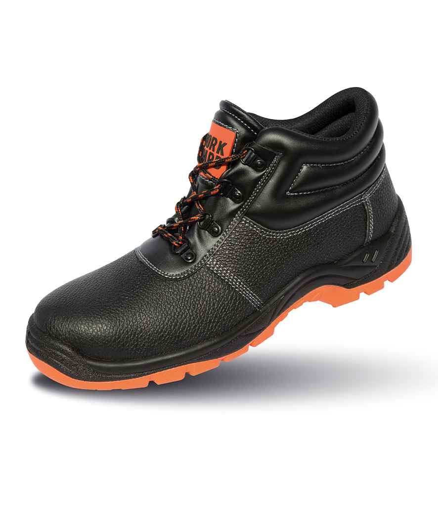 [RS340 BK/OR 6] Result Work-Guard Defence S1P SRA Safety Boots (6)