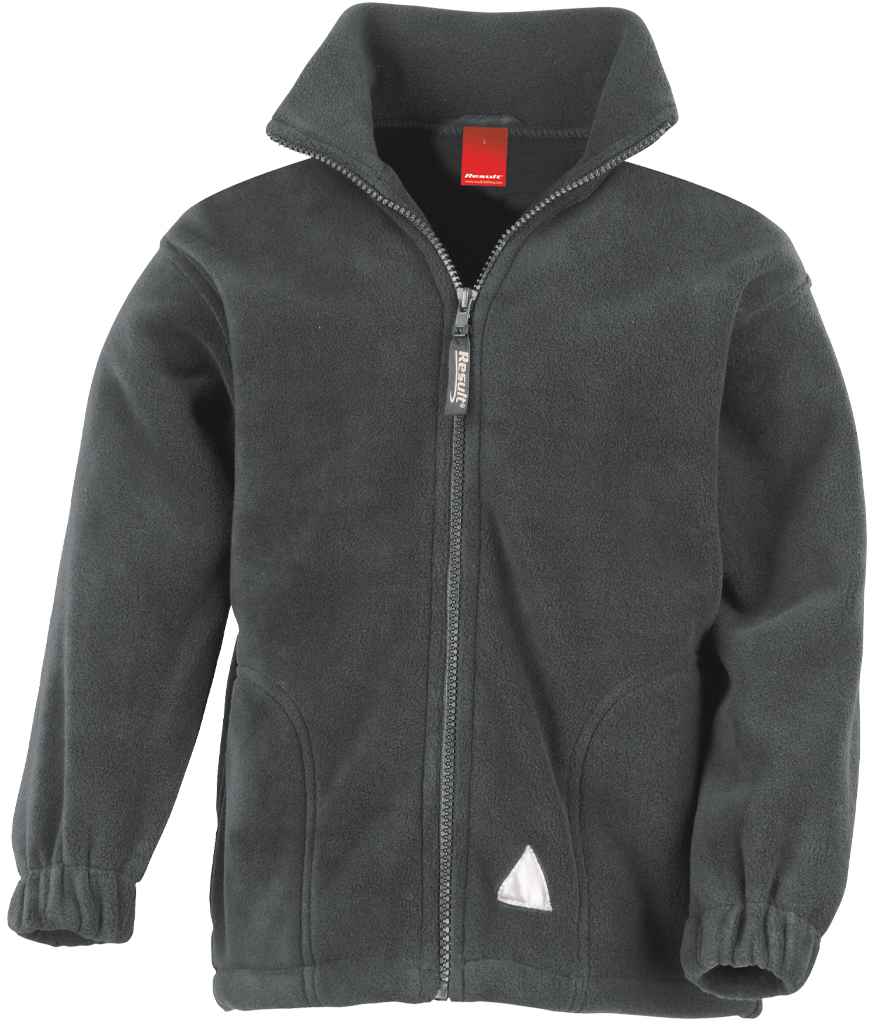 [RS36B OXF 3-4] Result Kids/Youths Polartherm™ Fleece Jacket (3-4, Oxford Grey)