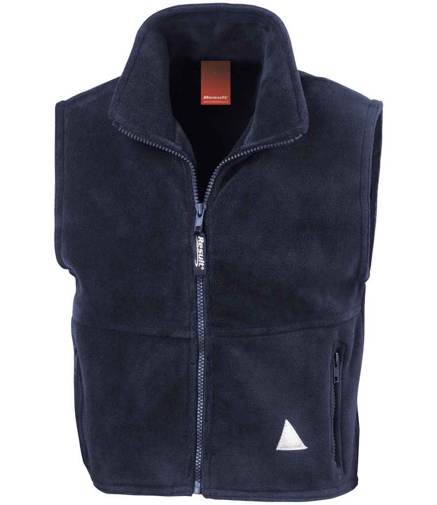 [RS37B NAV 3-4] Result Kids/Youths Polartherm™ Fleece Bodywarmer (3-4, Navy)