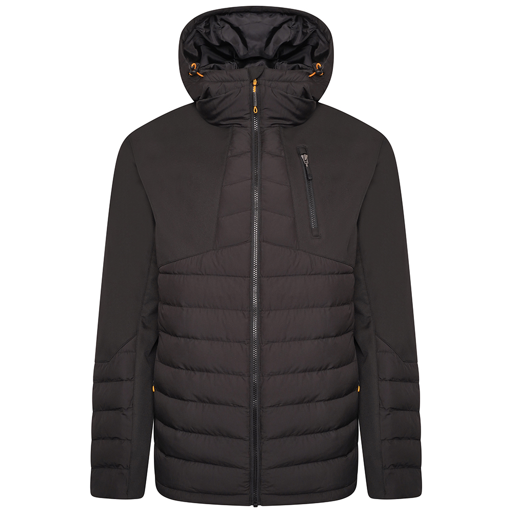 JCB D-M7 Trade Black Hybrid Padded Jacket