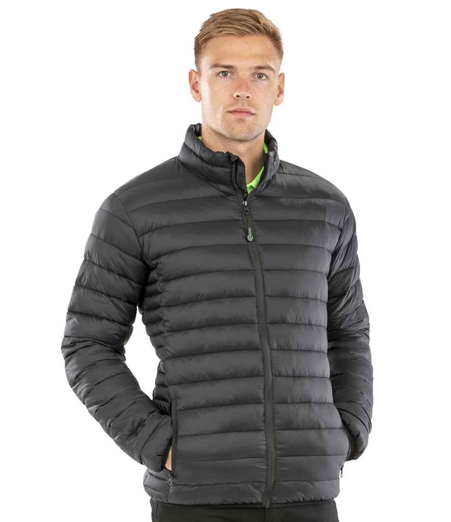 [RS912 BLK XS] Result Genuine Recycled Padded Jacket (XS, Black)