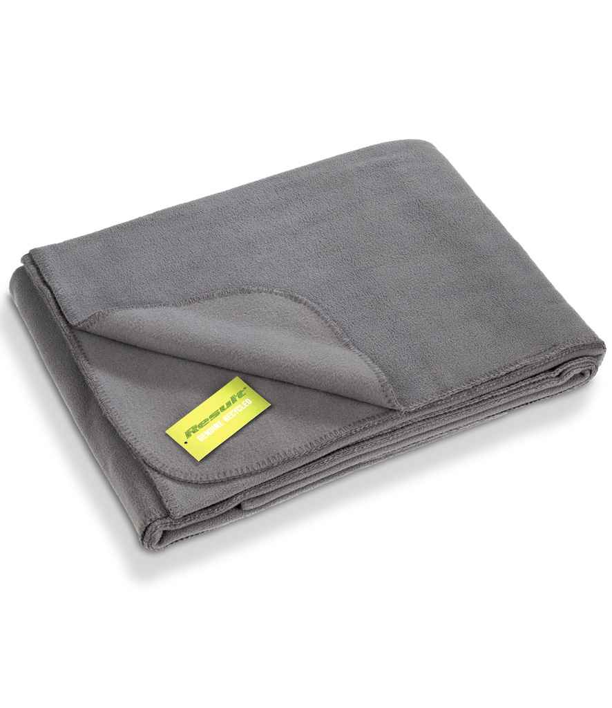 [RS939 GRE ONE] Result Genuine Recycled Polarthermic Fleece Blanket (Grey)