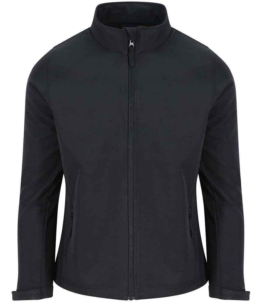 [RX500F BLK XS] Pro RTX Ladies Pro Two Layer Soft Shell Jacket (XS, Black)
