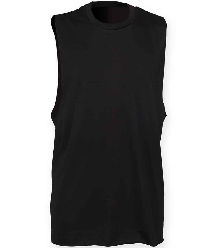 [SF232 BLK XS] SF Clothing High Neck Vest (XS, Black)