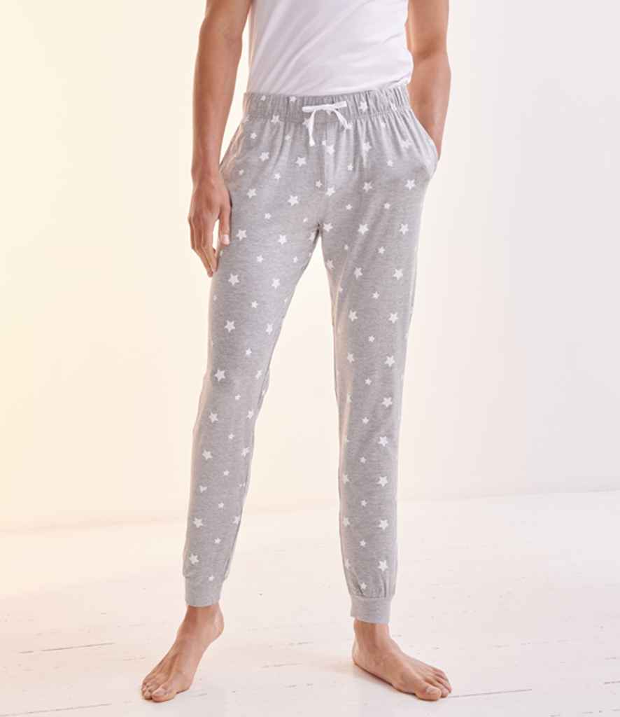 [SF86 NV/WH XS] SF Clothing Unisex Cuffed Lounge Pants (XS, Navy/White Stars)