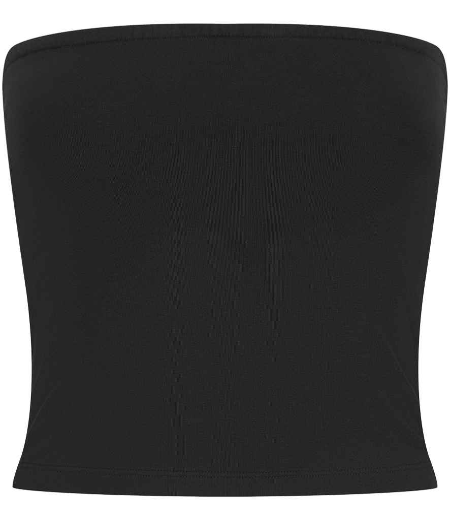 [SK115 BLK XS] SF Clothing Ladies Bandeau Top (XS, Black)