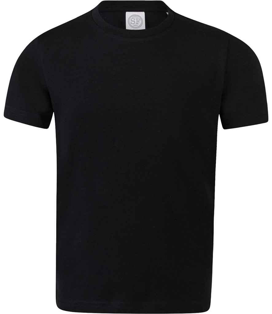 [SM121 BLK 3-4] SF Clothing Kids Feel Good Stretch T-Shirt (3-4, Black)
