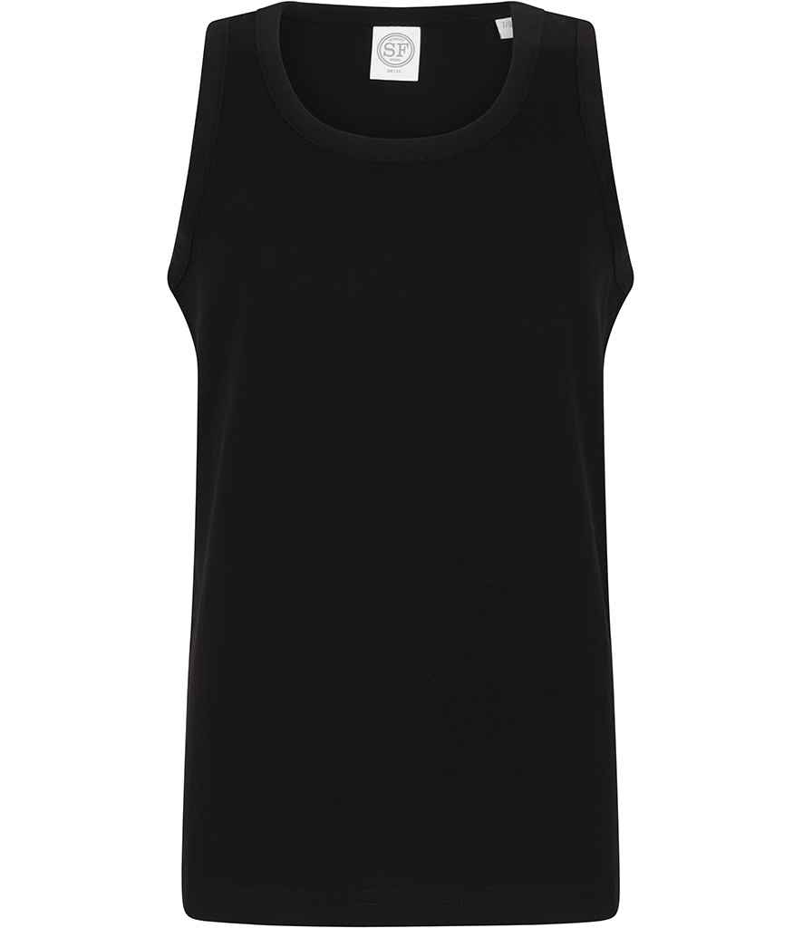 [SM123 BLK 5-6] SF Clothing Kids Feel Good Stretch Vest (5-6, Black)