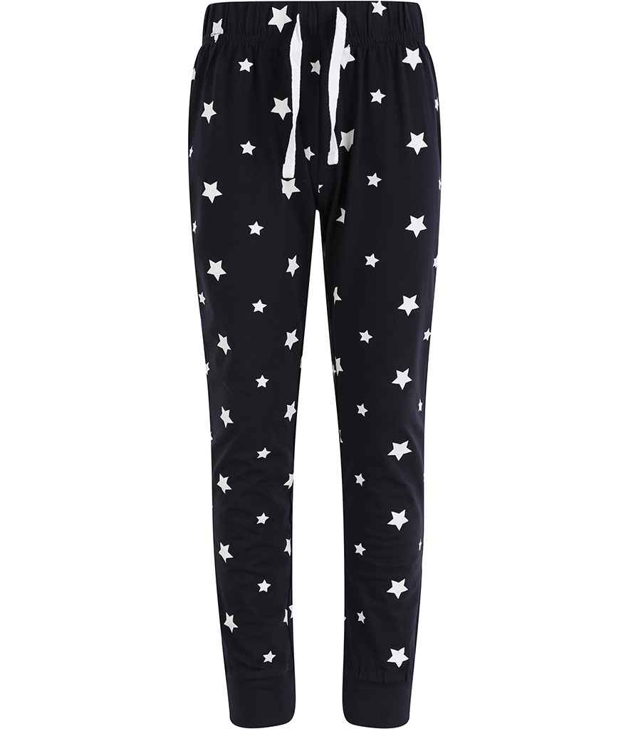 [SM85 NV/WH 5-6] SF Clothing Kids Lounge Pants (5-6, Navy/White Stars)