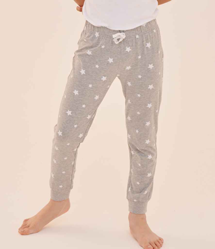 [SM85 NV/WH 5-6] SF Clothing Kids Lounge Pants (5-6, Navy/White Stars)