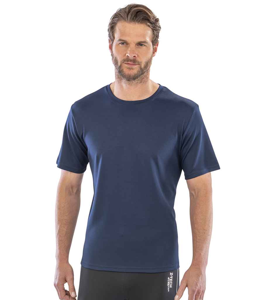 [SR253M BLK S] Spiro Quick Dry Performance T-Shirt (S, Black)
