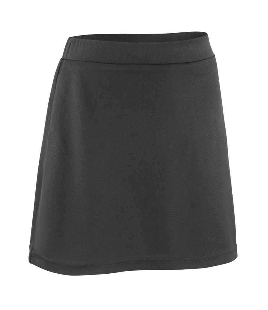 [SR261B BLK 5-6] Spiro Junior Skort (5-6, Black)