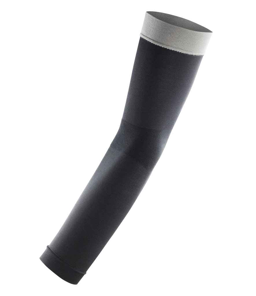 [SR291 BK/GY S] Spiro Compression Arm Sleeve (S, Black/Grey)