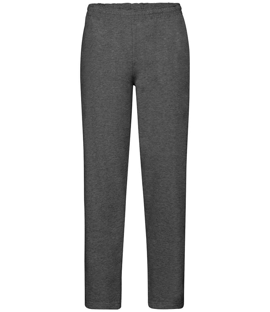 [SS13 DHE S] Fruit of the Loom Classic Open Hem Jog Pants (S, Dark Heather)