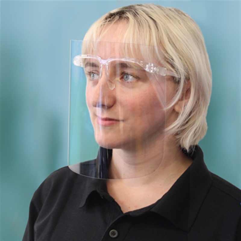 250 Micron APET Face Shield Glasses (100)
