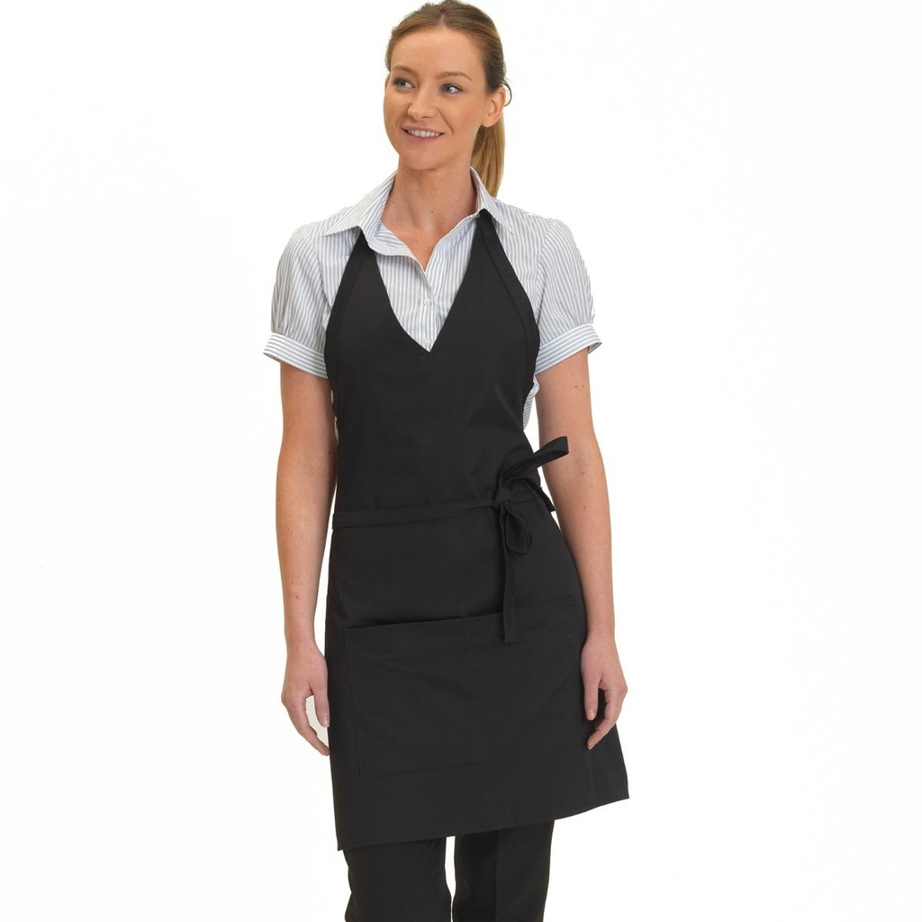 [DP72] V-Neck Apron P/C 36"X40"