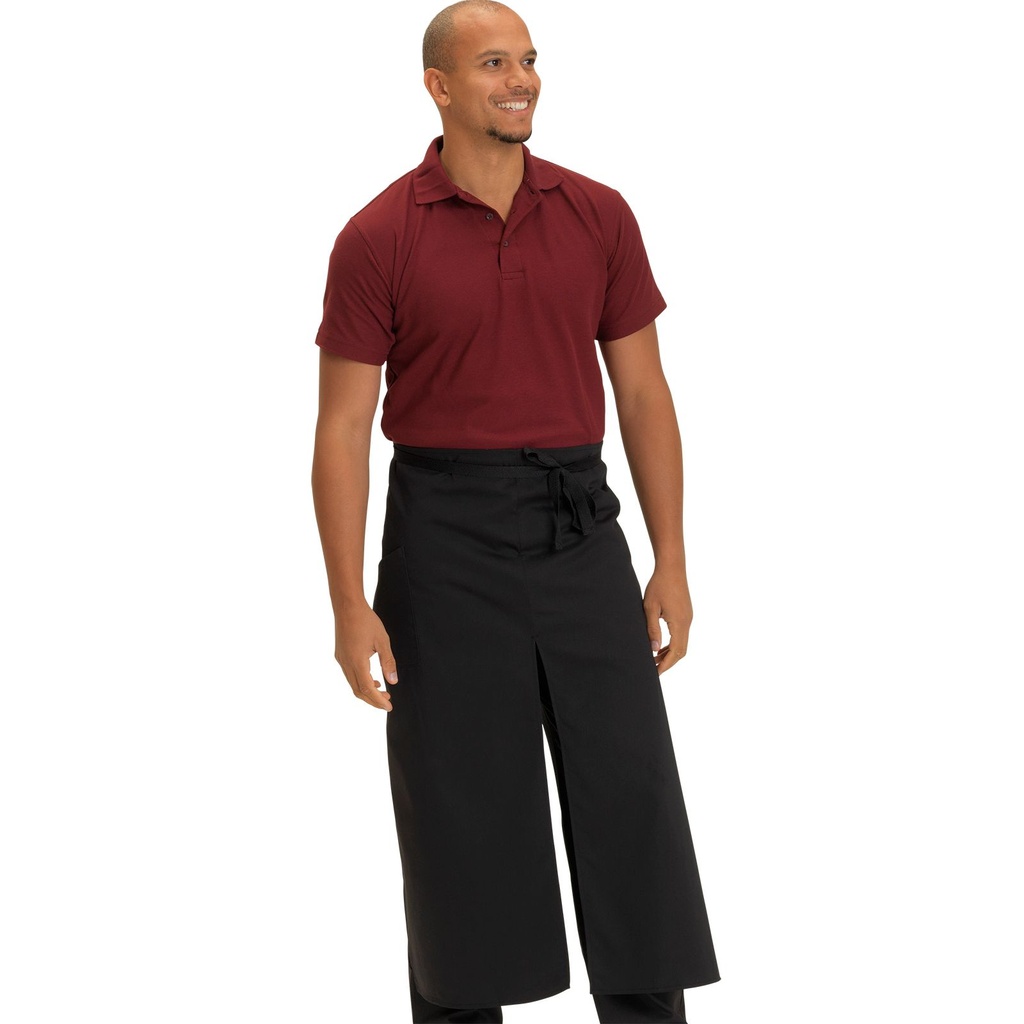 Apron Split P/C 39 X 37 (Black)