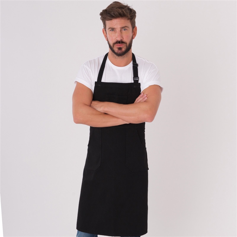 Dennys Originals Bib Apron (Black)