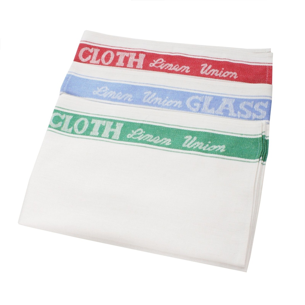 Glass Cloth (White/Blue)