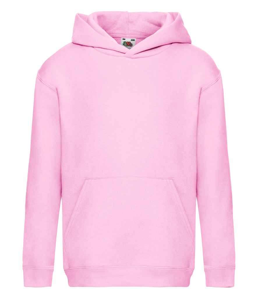 [SSE14B LPI 5-6] Fruit of the Loom Kids Premium Hooded Sweatshirt (5-6, Light Pink)