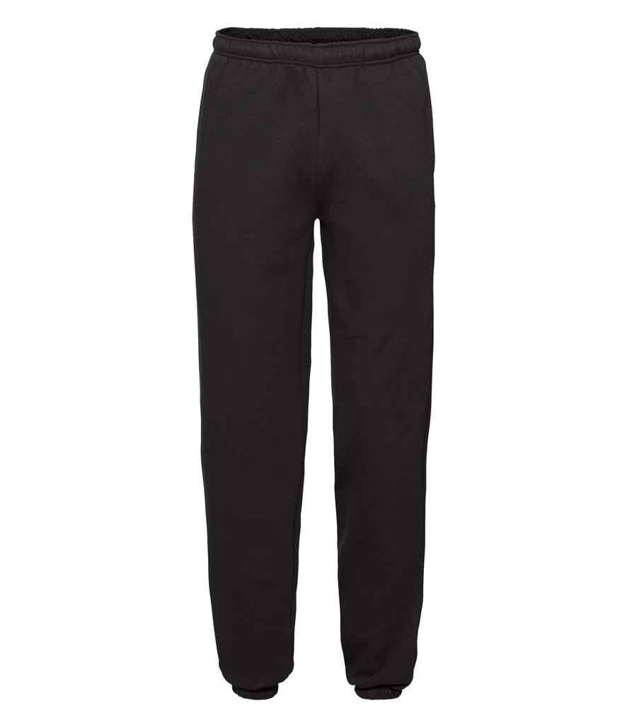 [SSE15 BLK S] Fruit of the Loom Premium Jog Pants (S, Black)