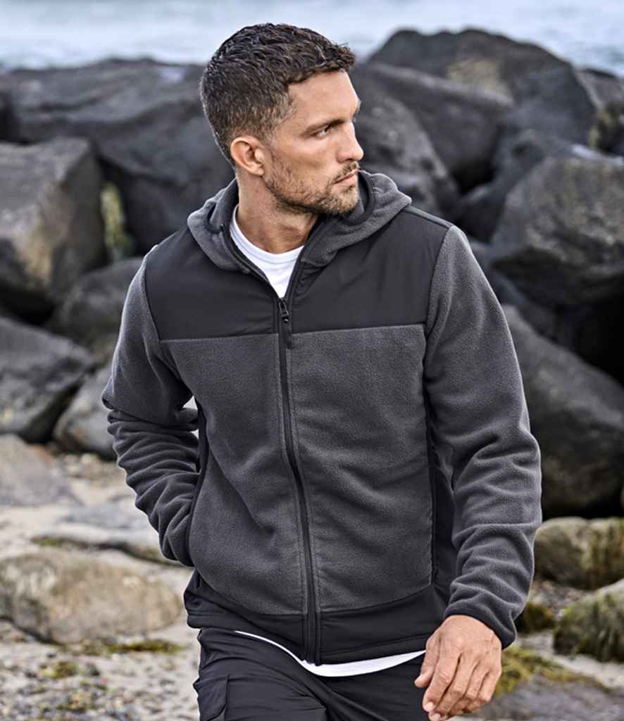 Tee Jays Mountain Hooded Fleece Jacket (XS)