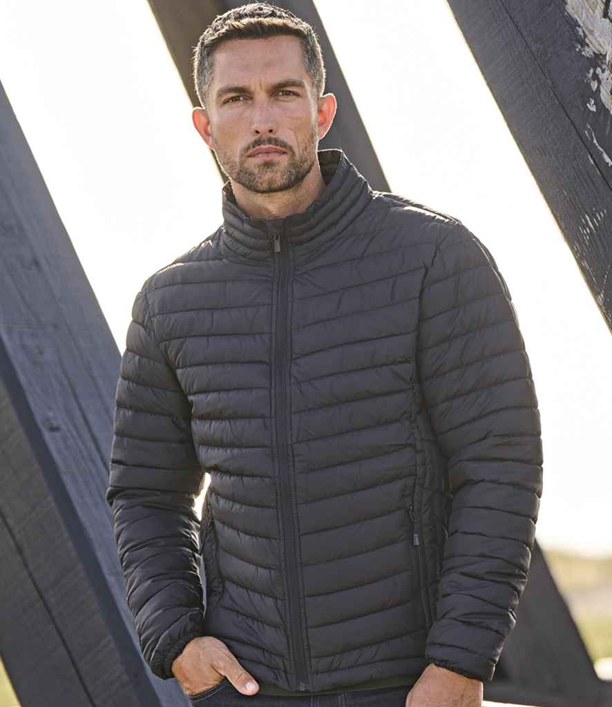 [T9630 DLV S] Tee Jays Zepelin Padded Jacket (S, Dark Olive)