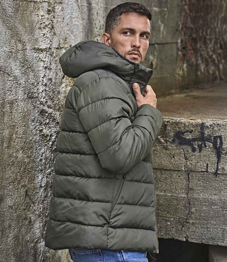 [T9646 BLK XS] Tee Jays Lite Hooded Jacket (XS, Black)