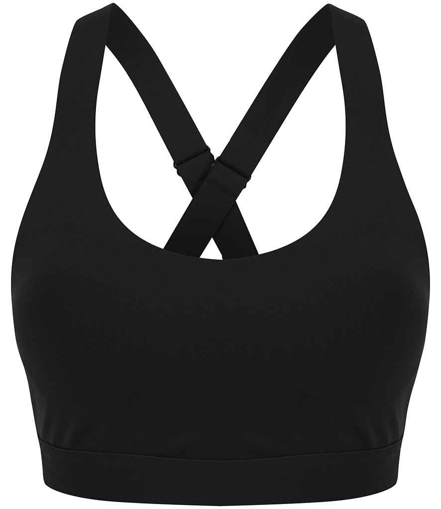 [TL371 BLK XXS] Tombo Medium Impact Core Bra (XXS, Black)