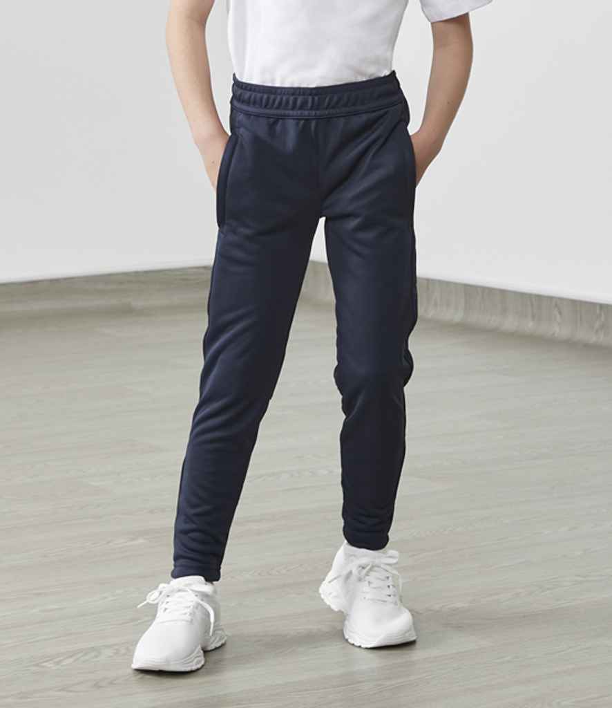 [TL582 BLK 5-6] Tombo Kids Slim Leg Training Pants (5-6, Black)