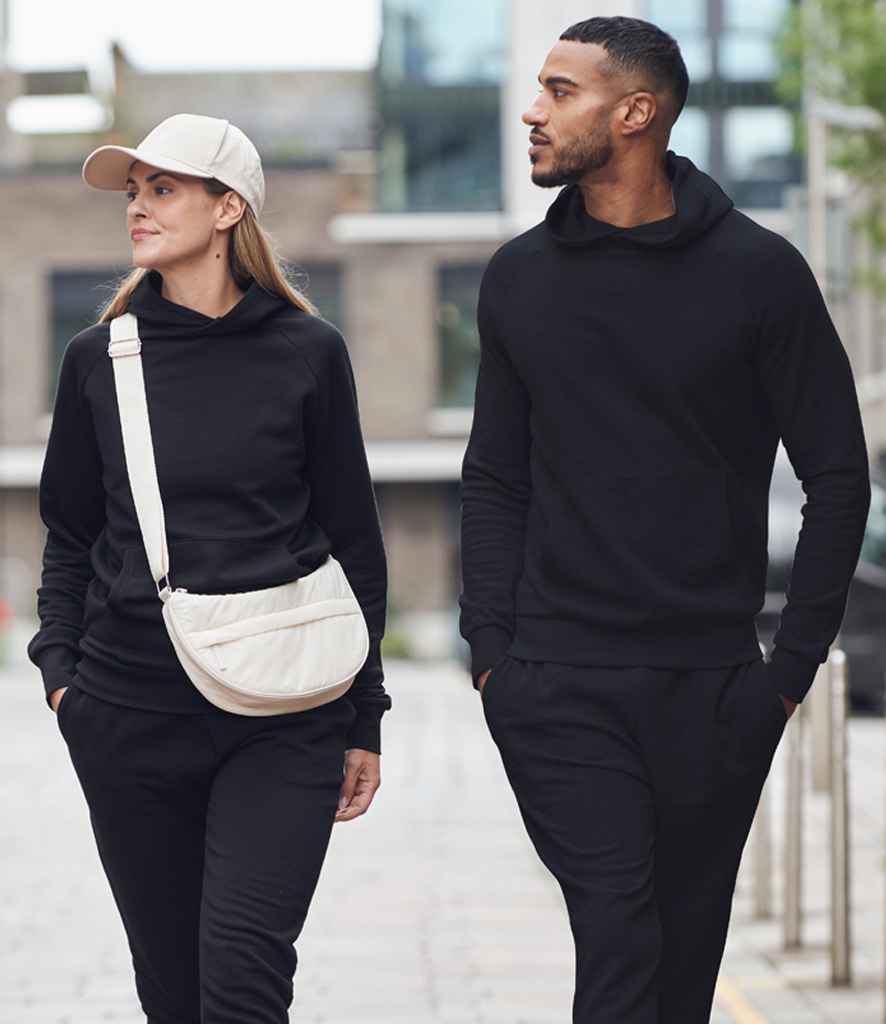 [TL710 BLK XS] Tombo Unisex Athleisure Hoodie (XS, Black)
