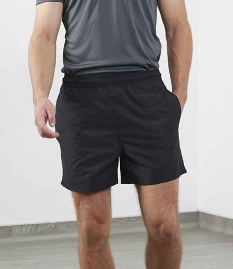 [TL80 BLK S] Tombo All Purpose Mesh Lined Shorts (S, Black)