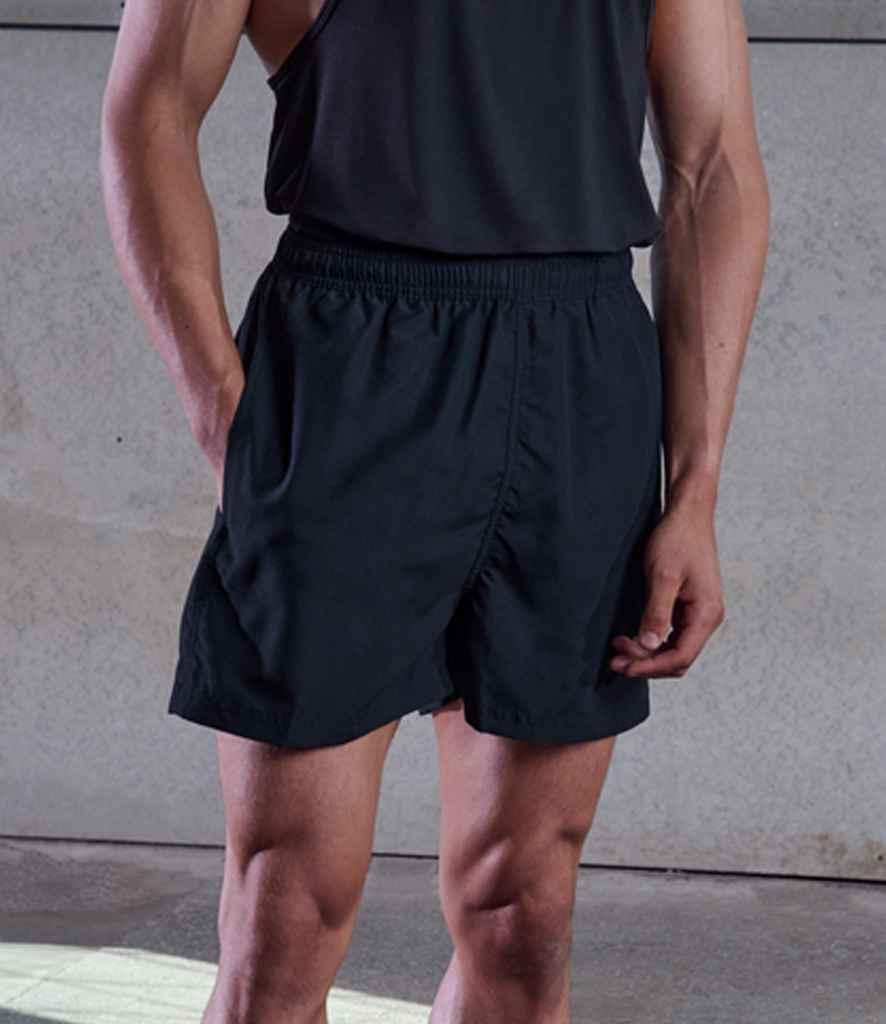 [TL800 BLK S] Tombo Active Track Shorts (S, Black)