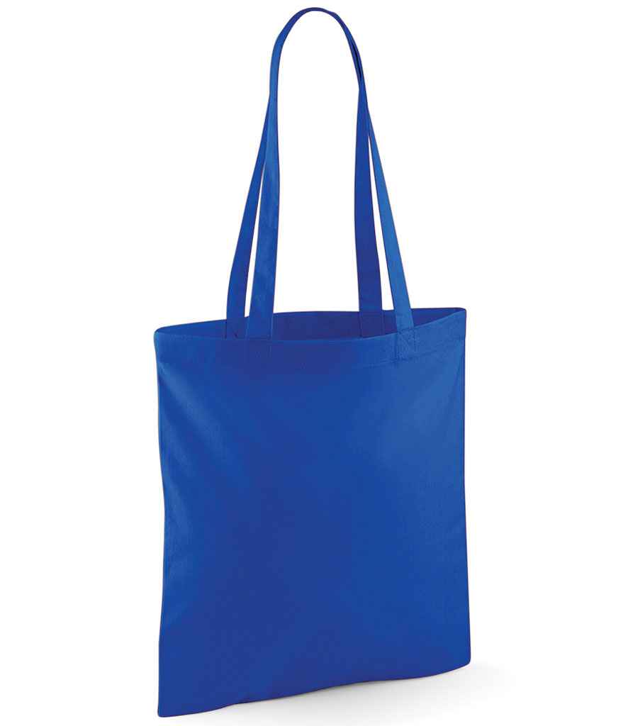 [W101 BRO ONE] Westford Mill Bag For Life - Long Handles (Bright Royal)