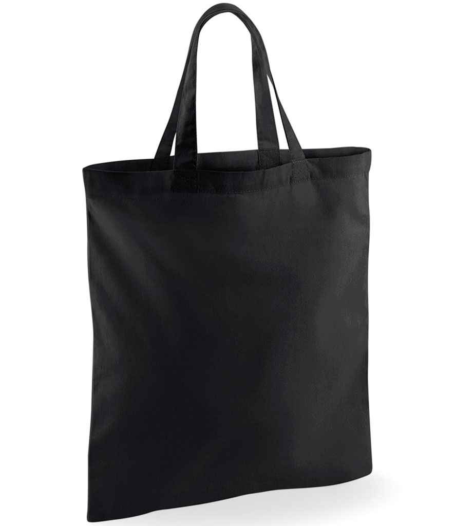 [W101S BLK ONE] Westford Mill Bag For Life - Short Handles (Black)
