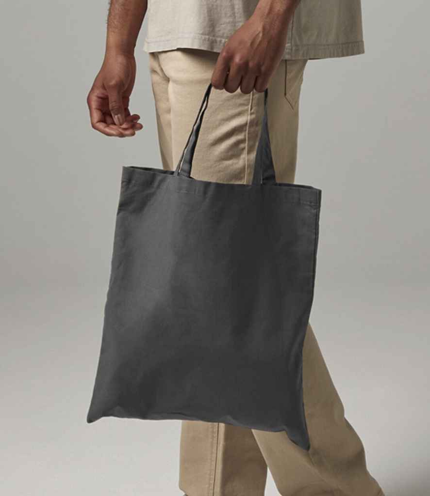 [W101S BLK ONE] Westford Mill Bag For Life - Short Handles (Black)
